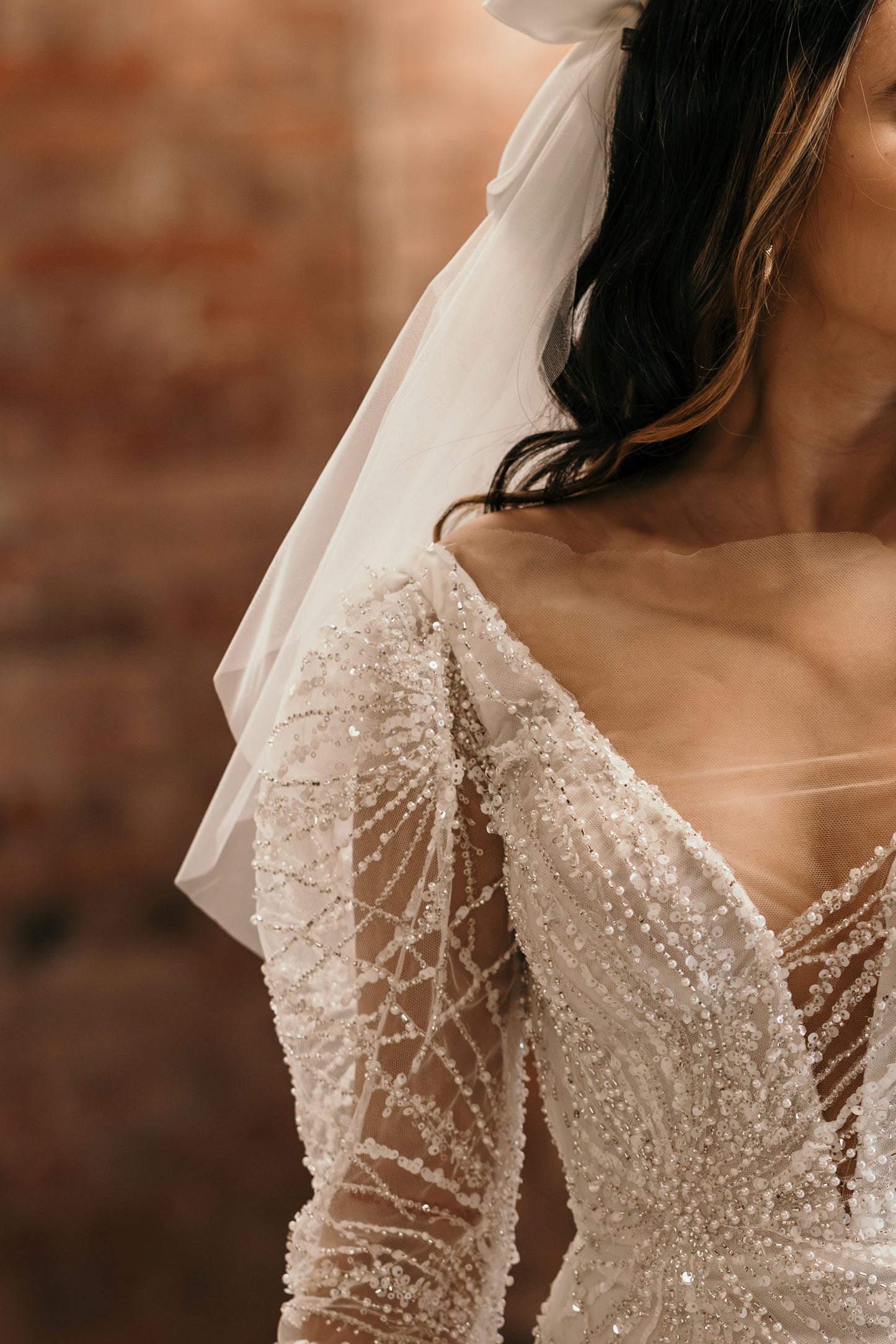 Sarina Short Veil